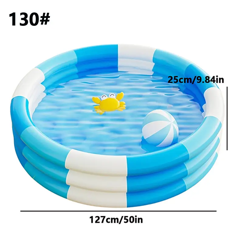 Cross-border children inflatable swimming pool household pool thickened plastic baby swimming pool ocean ball pool