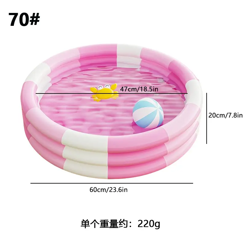 Cross-border children inflatable swimming pool household pool thickened plastic baby swimming pool ocean ball pool