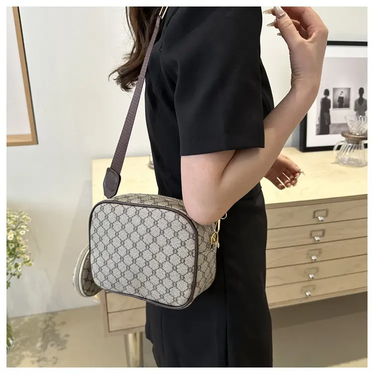 Women's 2-Piece GG Pattern Shoulder Crossbody Bag — feature 15