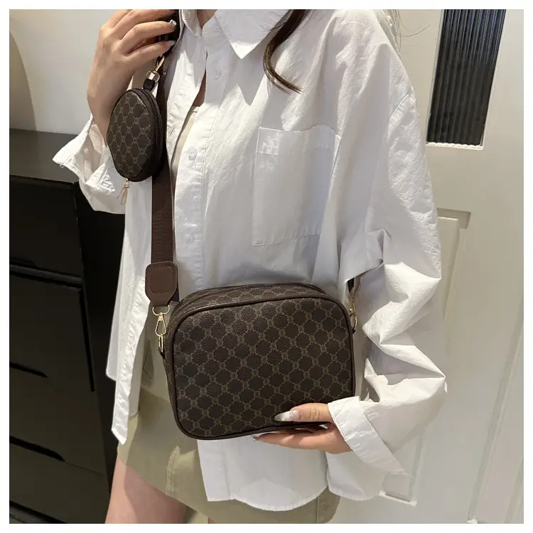 Women's 2-Piece GG Pattern Shoulder Crossbody Bag — feature 20