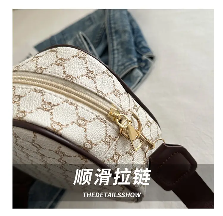 Women's 2-Piece GG Pattern Shoulder Crossbody Bag — feature 7