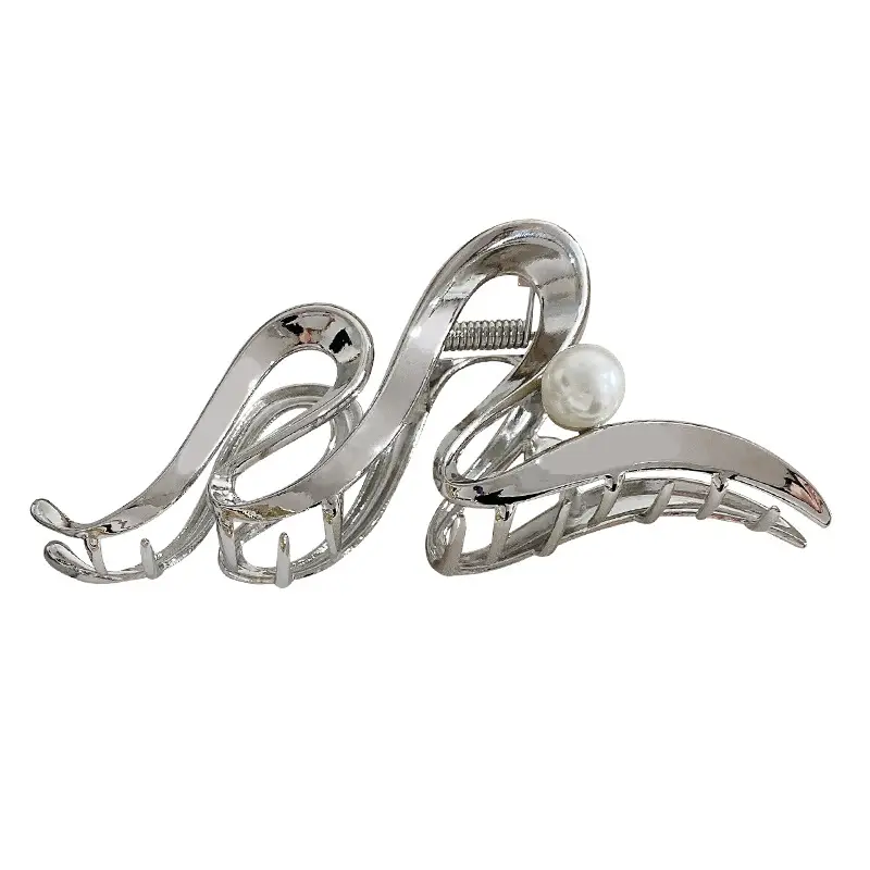 Cold Style Metal Hair Clips Women's High-End Elegant Clip