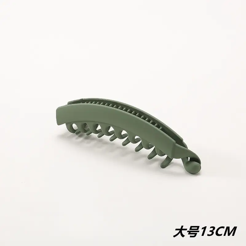Green Large Hair Clip 13cm Women's Hairpin - Image 10