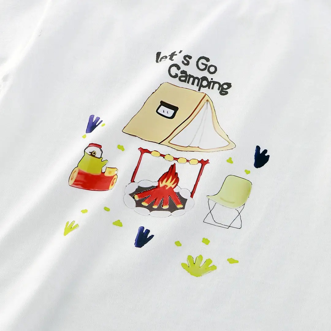New Kids Cotton T-Shirt White Smiley Single Large — feature 16