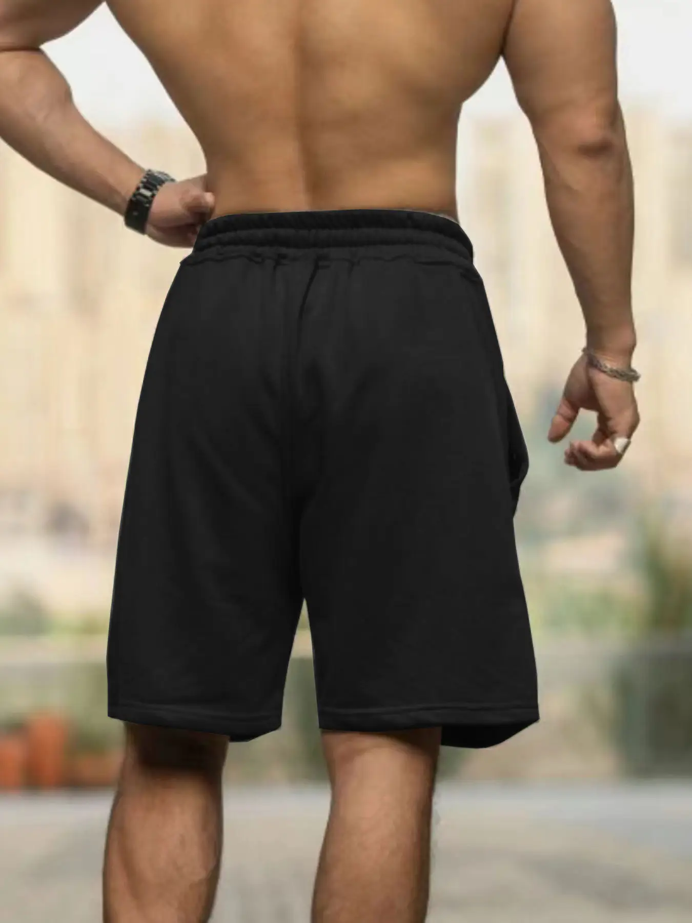 Men's Thin Shorts Solid Color Loose Breathable 2026 — feature 16