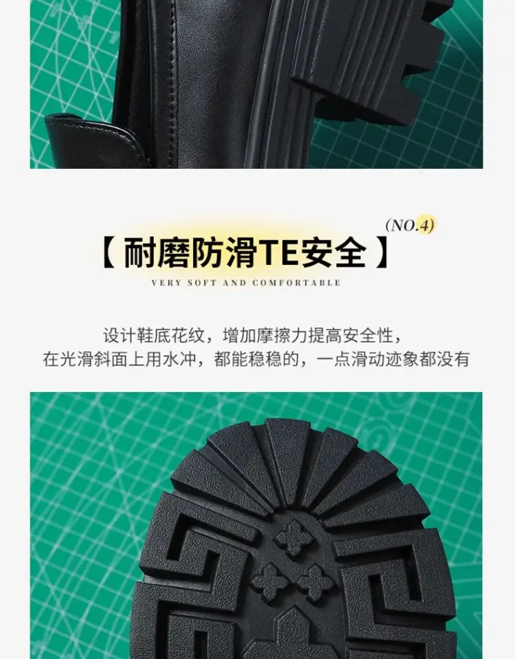 Japanese Loafers for Women Wholesale Spring and Autumn New Fashion Versatile Small Thick Heel Non-Slip Sweet and Cool Small Leather Shoes — feature 8