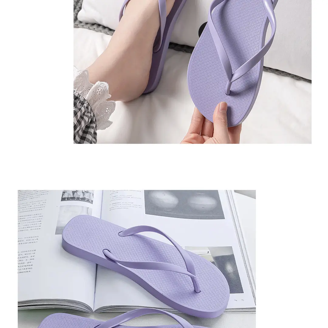 Flip-Flops for Women, Summer 2026 New Model, Outdoor Non-Slip Beach Sandals for Women, Candy Colors — feature 13
