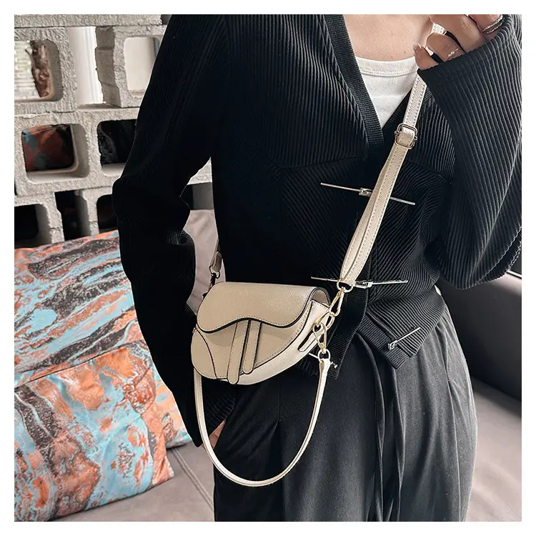 Orange Leather Saddle Bag for Women 2024 — feature 12