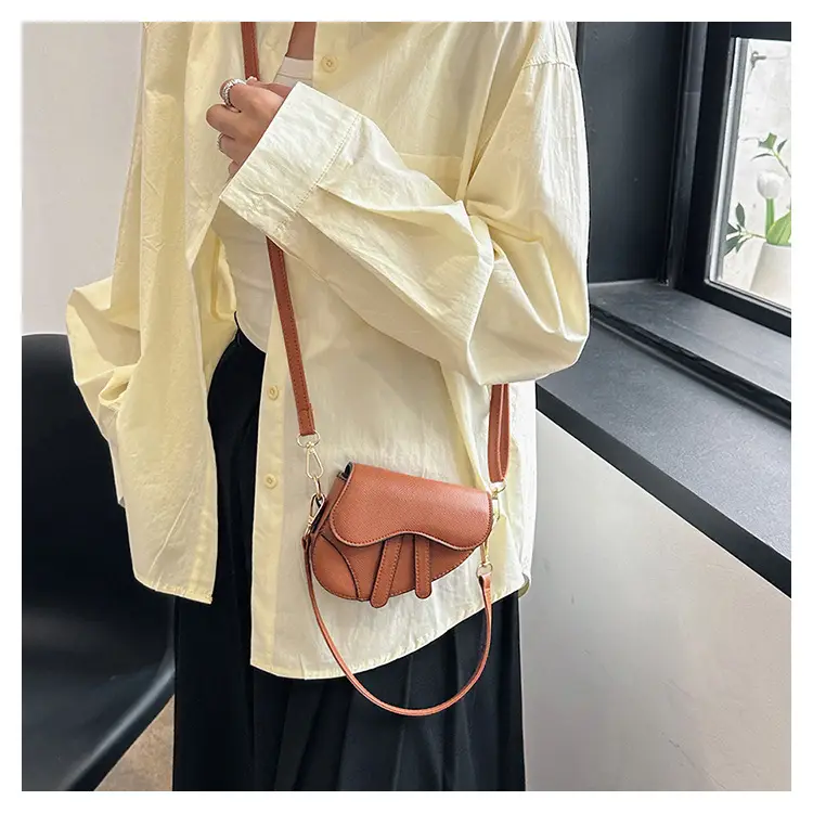 Orange Leather Saddle Bag for Women 2024 — feature 15