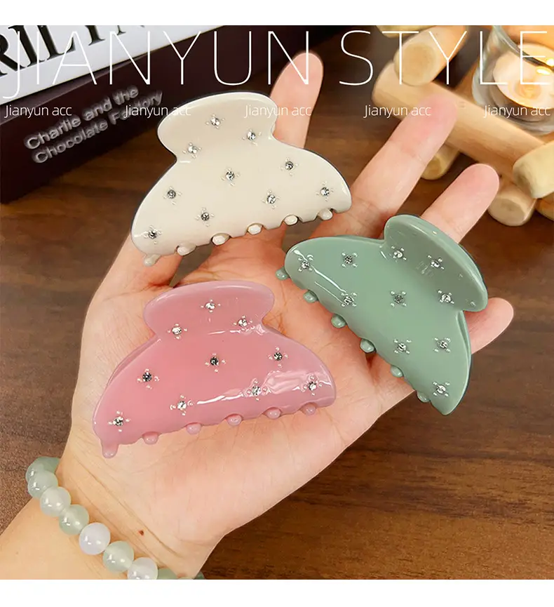 Candy Color Diamond Hairpin for Women — feature 6