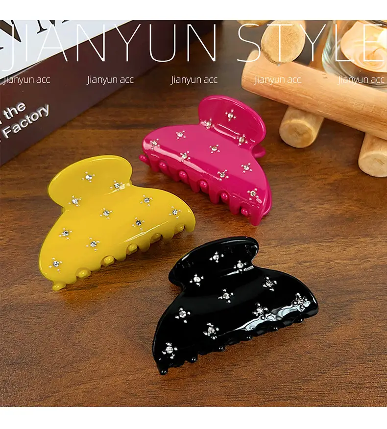 Candy Color Diamond Hairpin for Women — feature 7