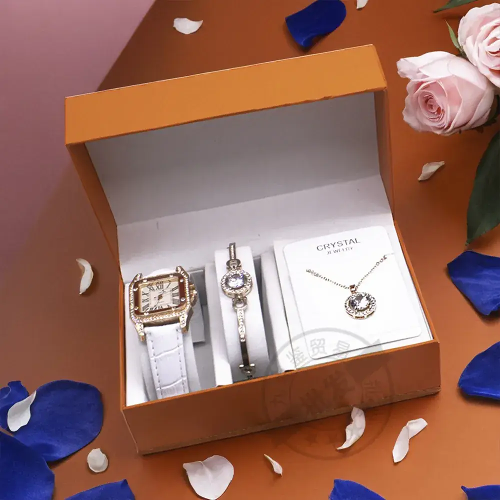 Women's 2-Piece Watch Set with Necklace & Bracelet - Image 7