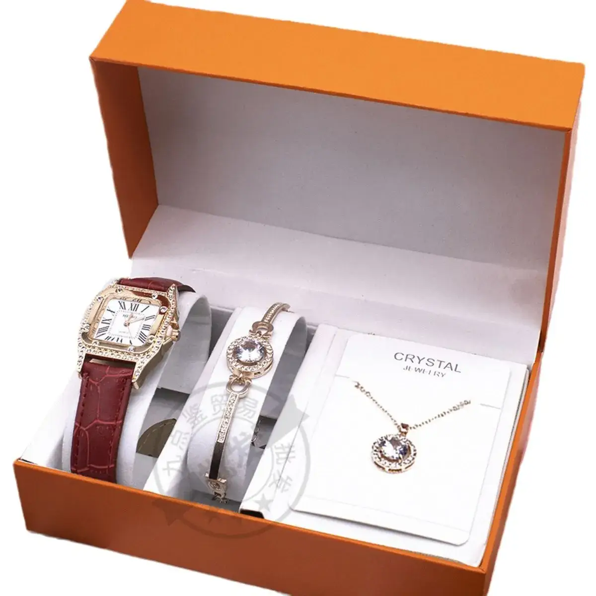Women's 2-Piece Watch Set with Necklace & Bracelet - Image 9