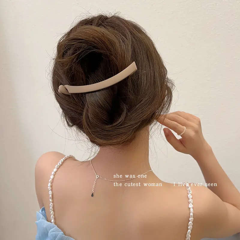 Frosted Banana Hairpin Traceless Women's 2024 New Style - Image 7