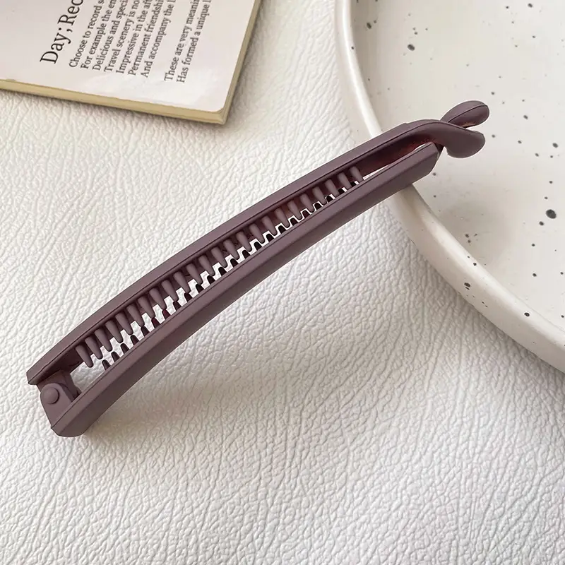 10# bean paste purple-banana clip (fine)