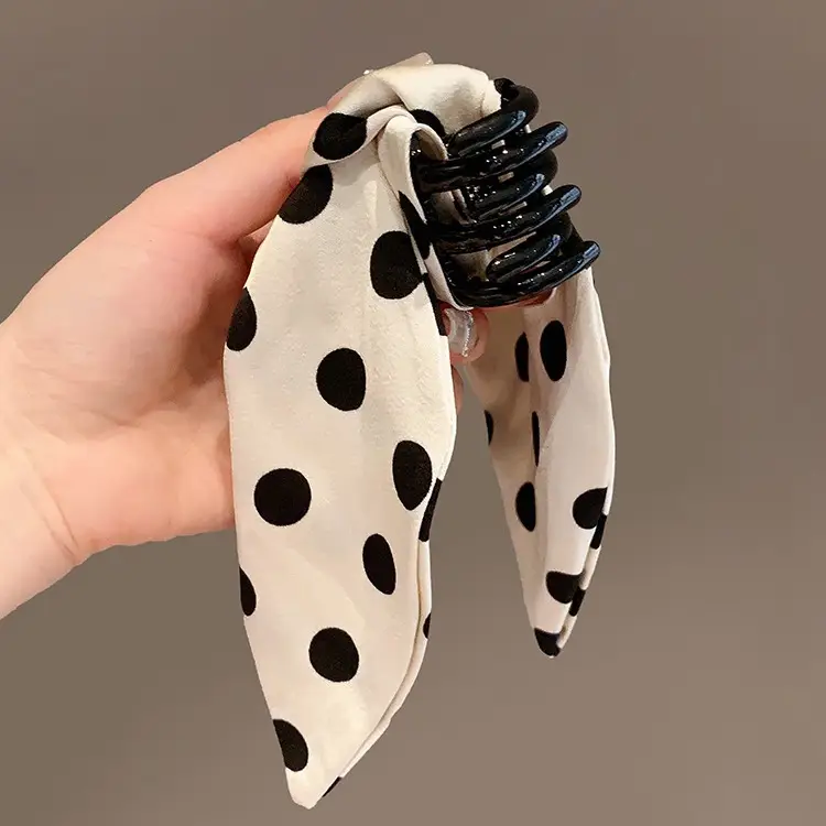 Liu Yifei Hair Grip Clip with Retro Bow
