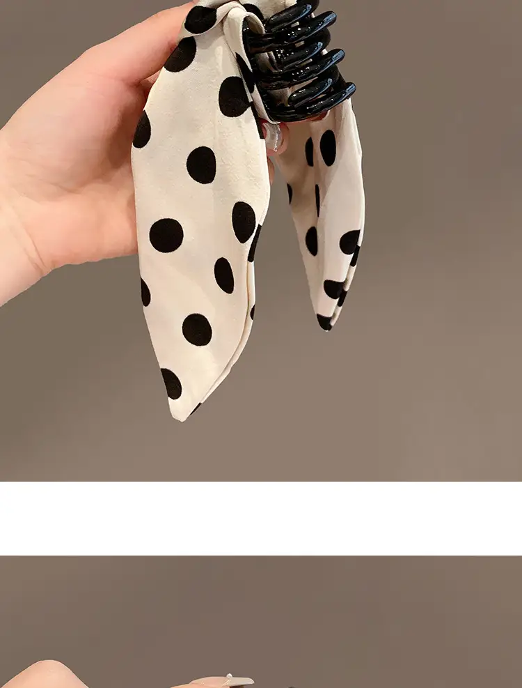 Liu Yifei Hair Grip Clip with Retro Bow — feature 9