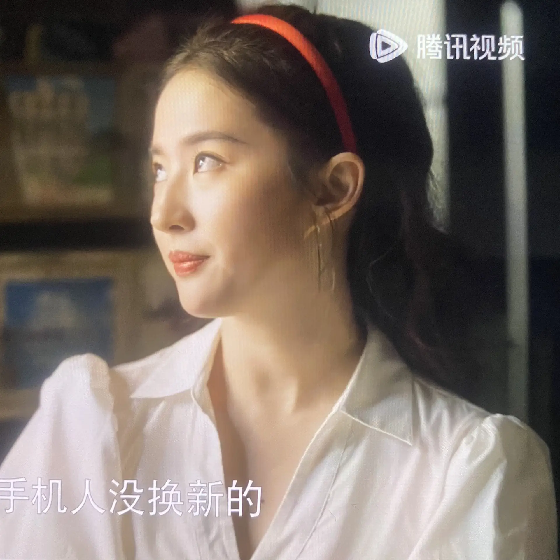Liu Yifei's same style red hairband