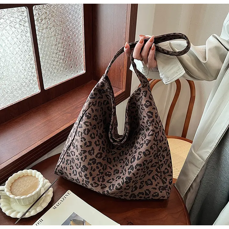 Women Woolen Suede Tote Bag Large Capacity — feature 24