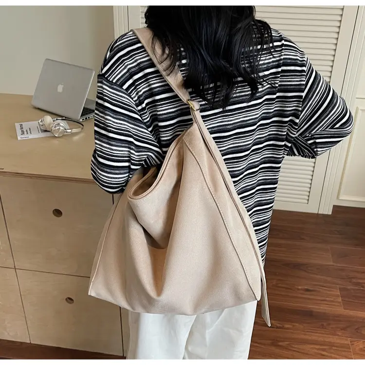 Women Woolen Suede Tote Bag Large Capacity — feature 26