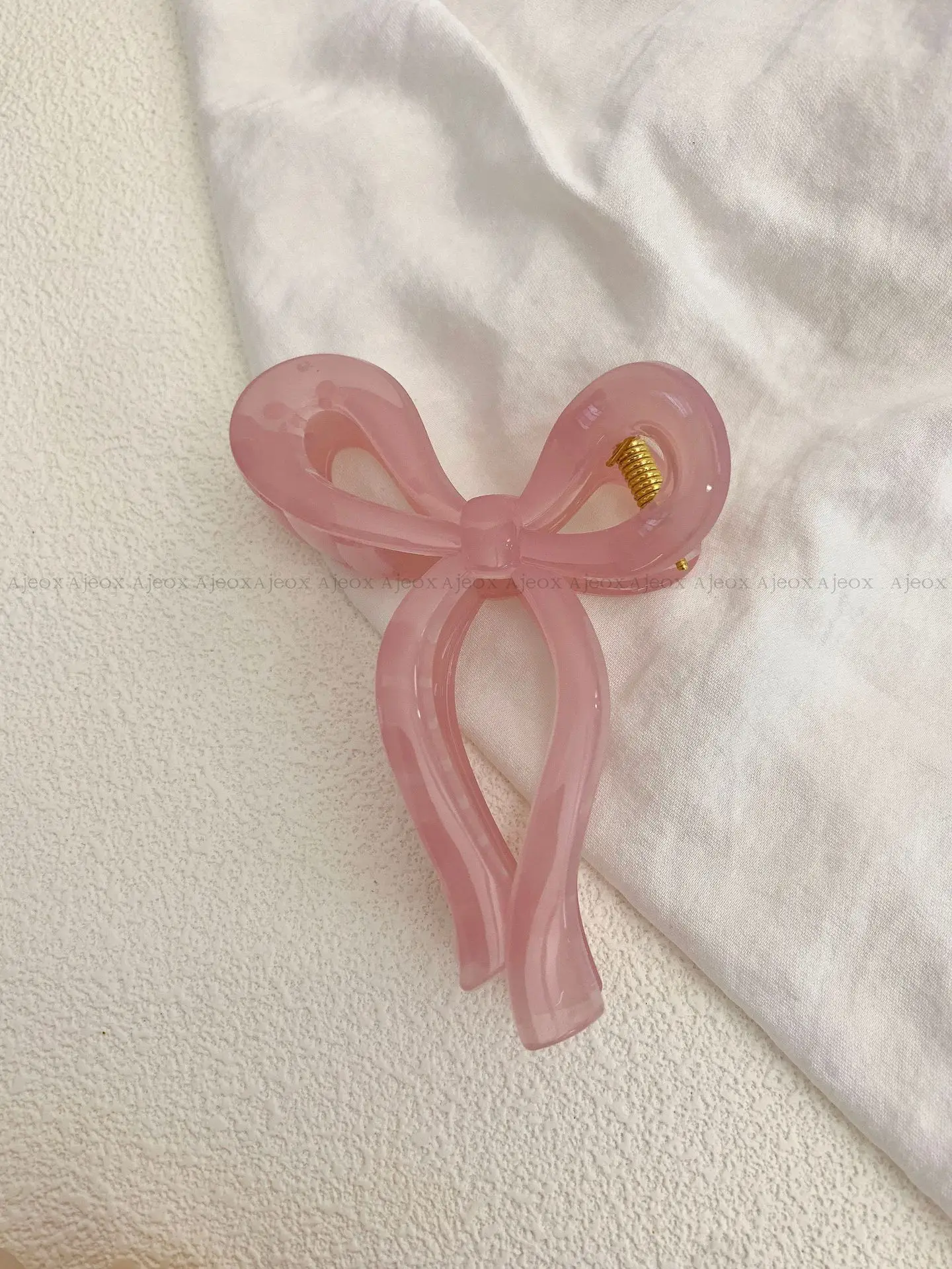European & American New Style Ribbon Hairpin Butterfly Clip All-match — feature 10