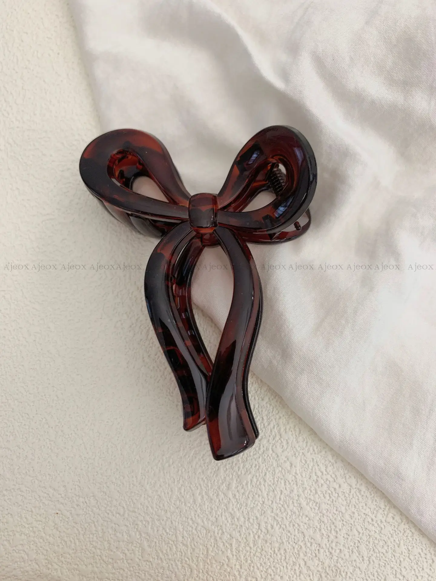 European & American New Style Ribbon Hairpin Butterfly Clip All-match — feature 12