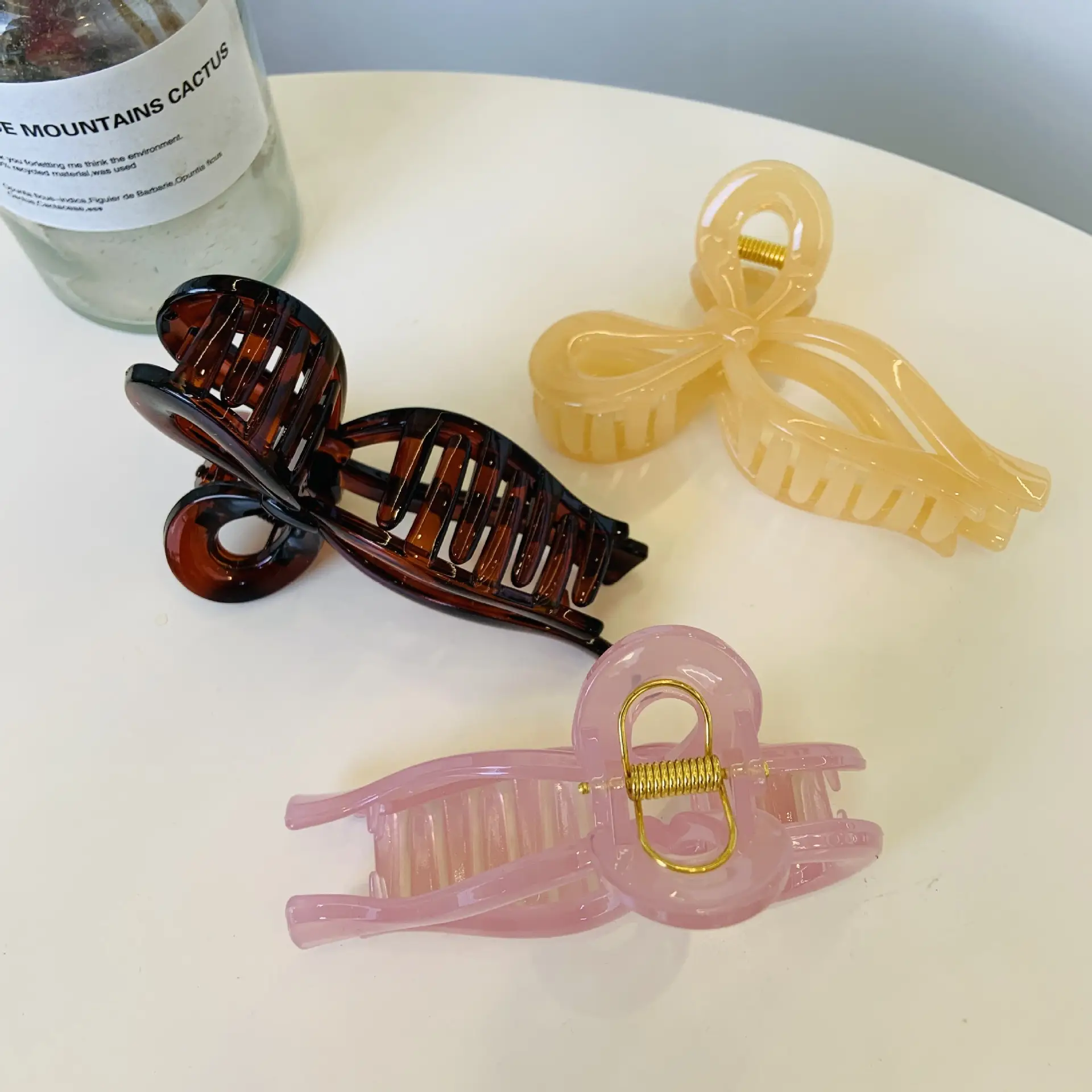 European & American New Style Ribbon Hairpin Butterfly Clip All-match — feature 14