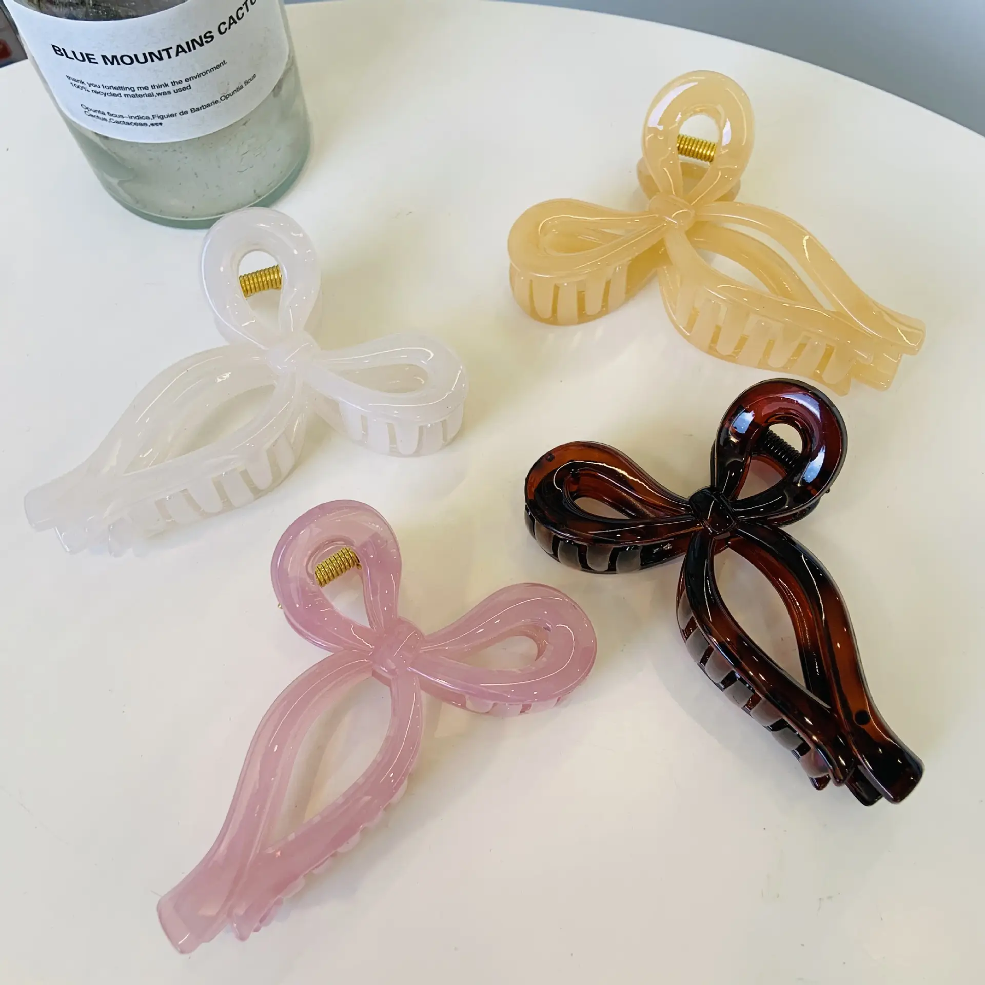 European & American New Style Ribbon Hairpin Butterfly Clip All-match — feature 2