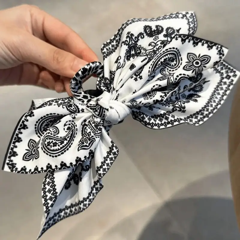 2024 Double-Sided Cashew Flower Bow Clip Hairpin