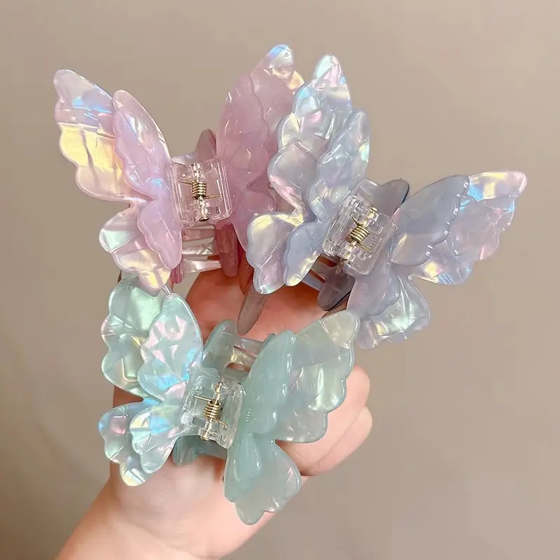 2024 Butterfly Hairpin Clip with Shark Design - Image 9