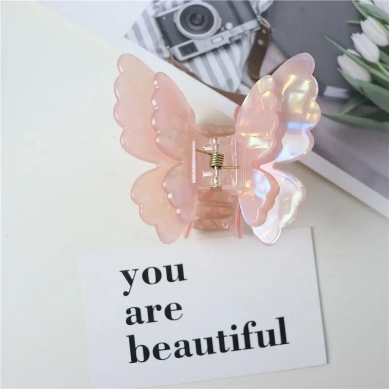 2024 Butterfly Hairpin Clip with Shark Design - Image 4
