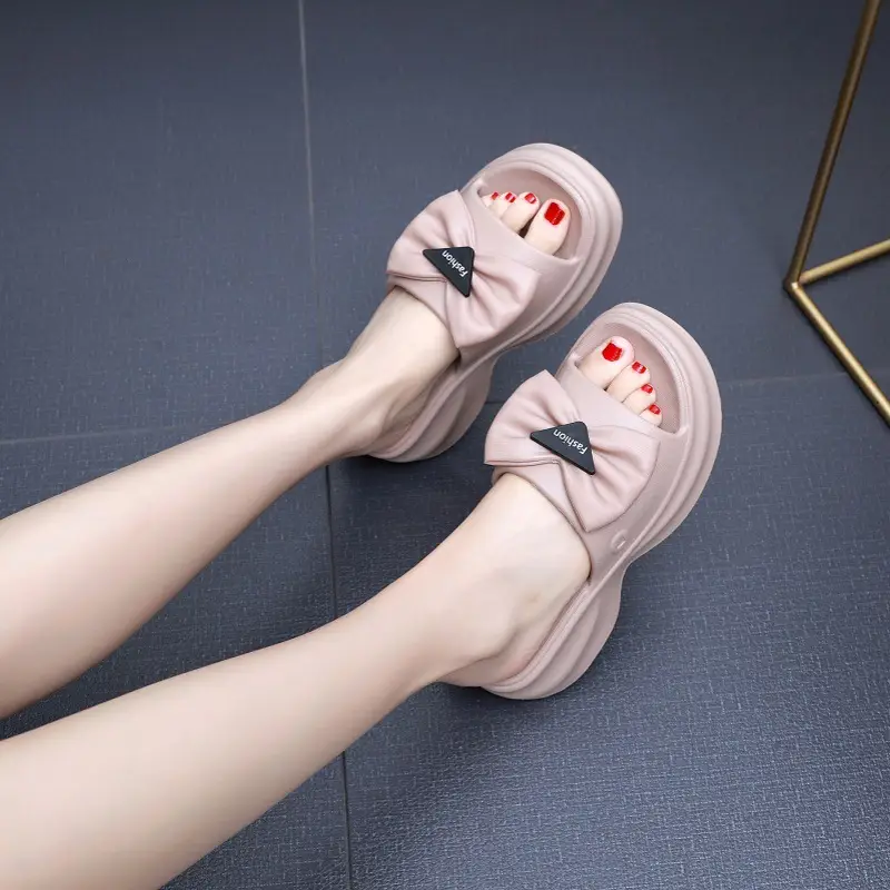 EVA Thick Bottom Slippers Women Summer New Summer Slippers Wholesale Thick Bottom Beach Outer Wear Sandals Wholesale — feature 10