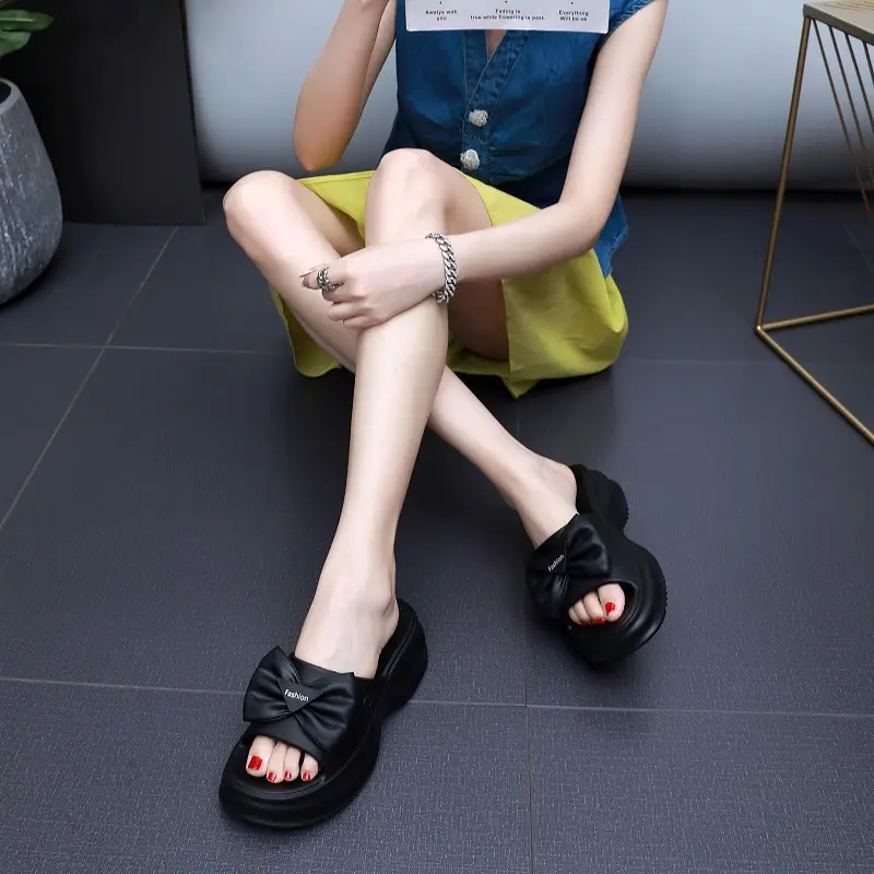 EVA Thick Bottom Slippers Women Summer New Summer Slippers Wholesale Thick Bottom Beach Outer Wear Sandals Wholesale — feature 14