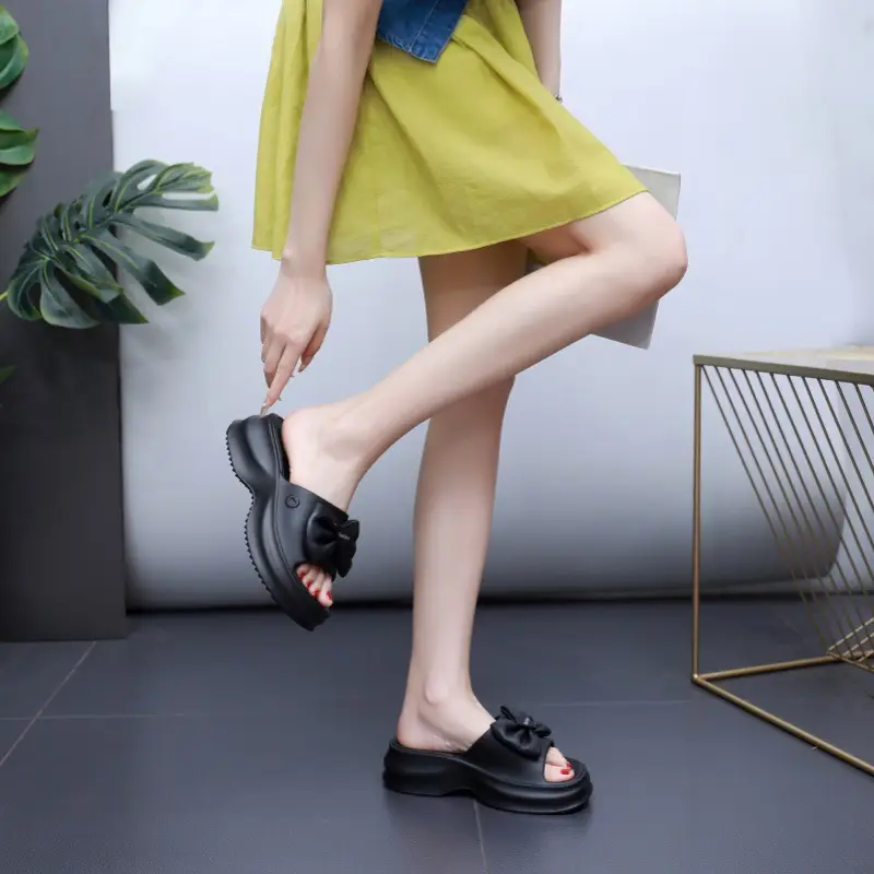 EVA Thick Bottom Slippers Women Summer New Summer Slippers Wholesale Thick Bottom Beach Outer Wear Sandals Wholesale — feature 15