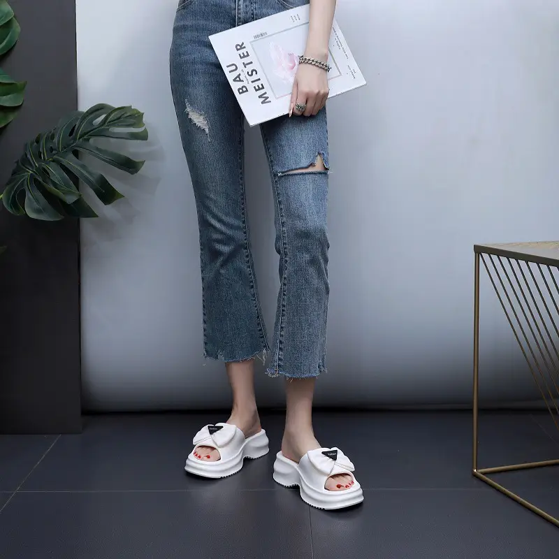 EVA Thick Bottom Slippers Women Summer New Summer Slippers Wholesale Thick Bottom Beach Outer Wear Sandals Wholesale — feature 21
