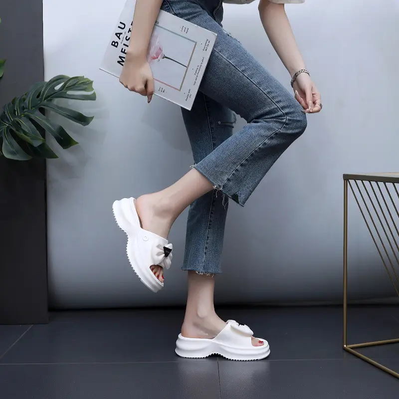EVA Thick Bottom Slippers Women Summer New Summer Slippers Wholesale Thick Bottom Beach Outer Wear Sandals Wholesale — feature 22
