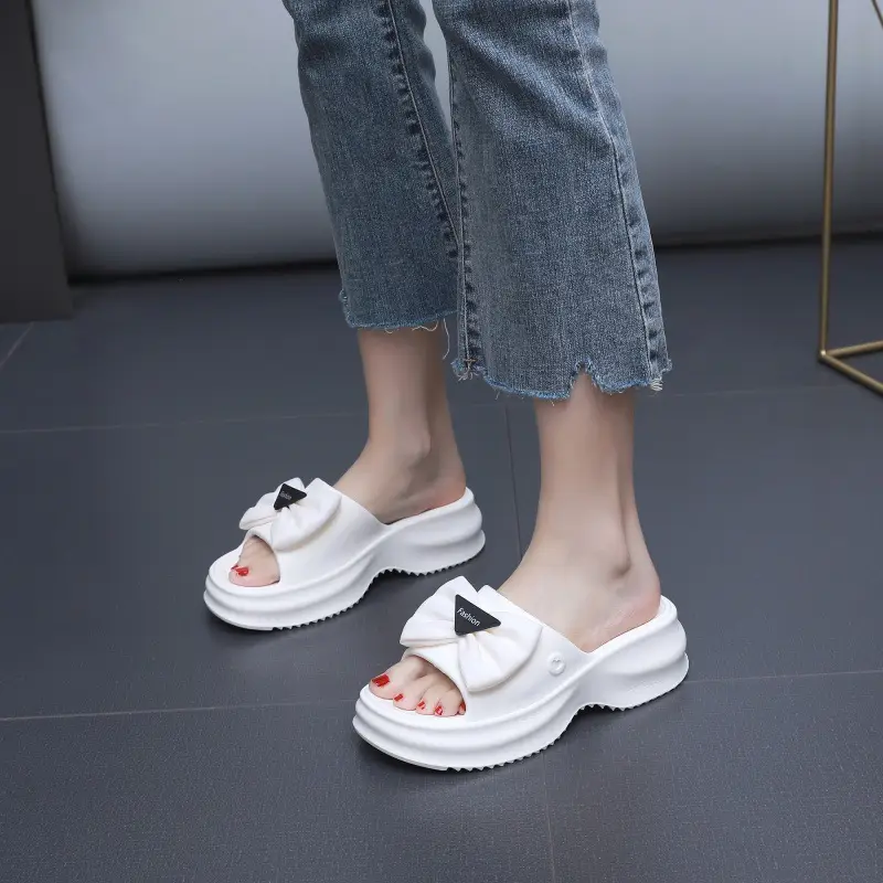 EVA Thick Bottom Slippers Women Summer New Summer Slippers Wholesale Thick Bottom Beach Outer Wear Sandals Wholesale — feature 23