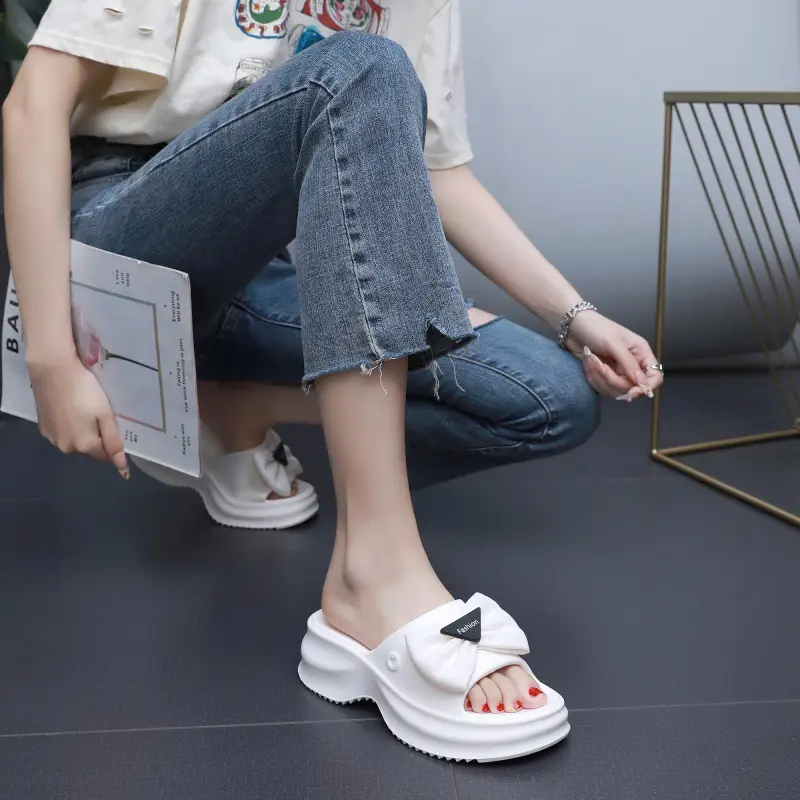 EVA Thick Bottom Slippers Women Summer New Summer Slippers Wholesale Thick Bottom Beach Outer Wear Sandals Wholesale — feature 24