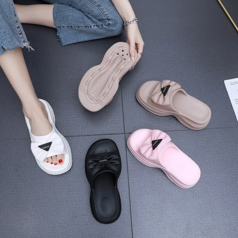 EVA Thick Bottom Slippers Women Summer New Summer Slippers Wholesale Thick Bottom Beach Outer Wear Sandals Wholesale — feature 27
