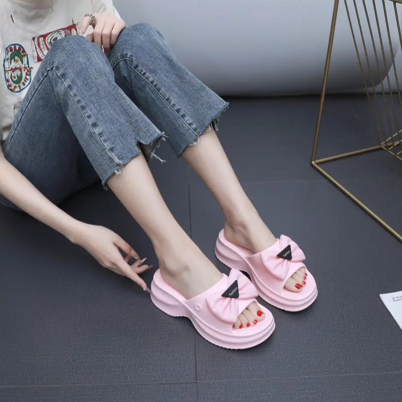 EVA Thick Bottom Slippers Women Summer New Summer Slippers Wholesale Thick Bottom Beach Outer Wear Sandals Wholesale — feature 28