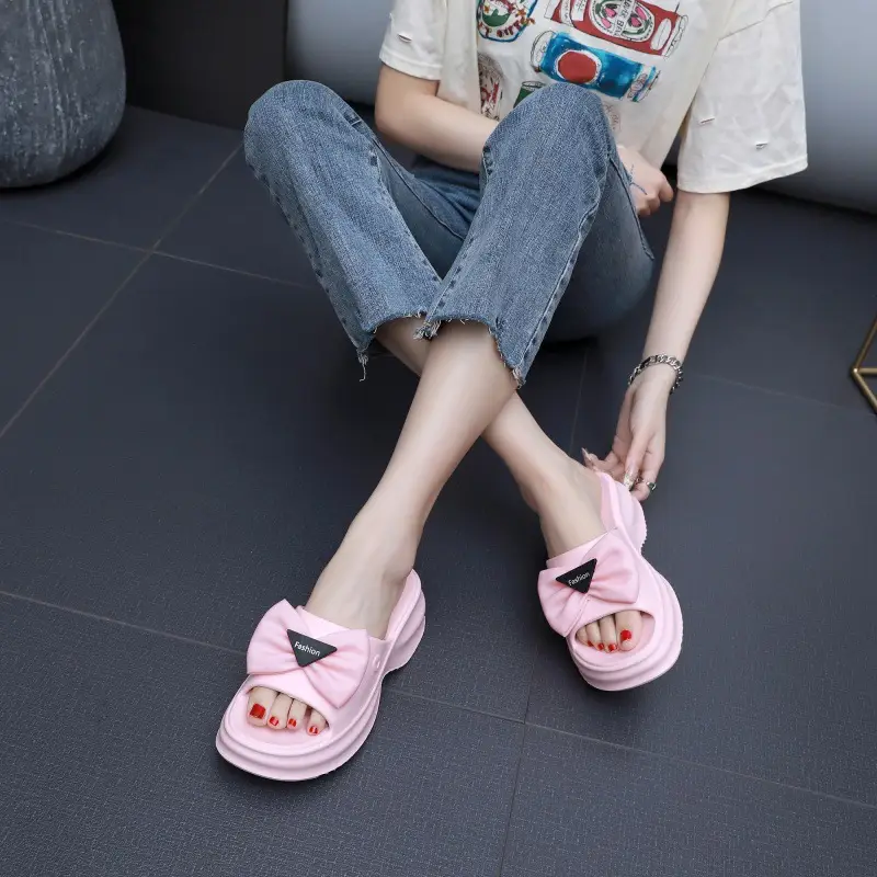 EVA Thick Bottom Slippers Women Summer New Summer Slippers Wholesale Thick Bottom Beach Outer Wear Sandals Wholesale — feature 29