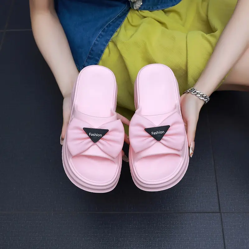EVA Thick Bottom Slippers Women Summer New Summer Slippers Wholesale Thick Bottom Beach Outer Wear Sandals Wholesale — feature 4