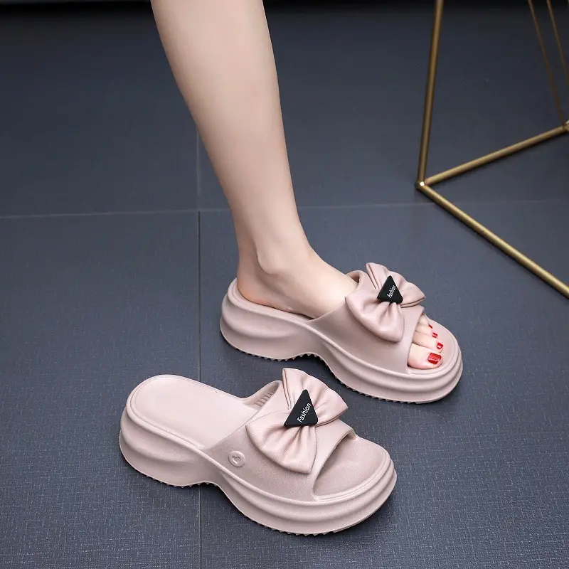 EVA Thick Bottom Slippers Women Summer New Summer Slippers Wholesale Thick Bottom Beach Outer Wear Sandals Wholesale — feature 5