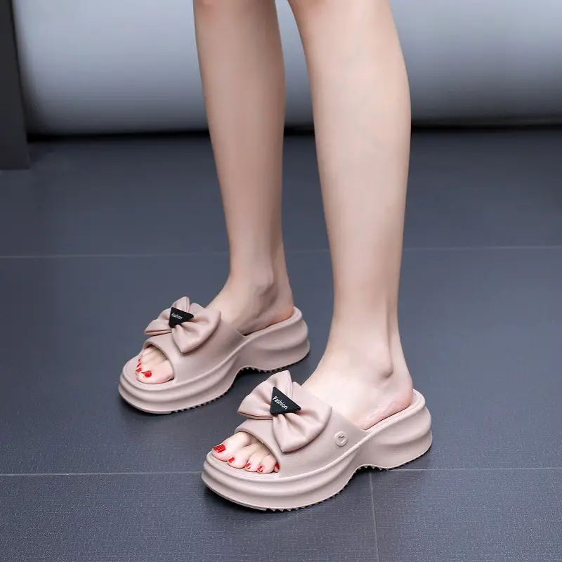 EVA Thick Bottom Slippers Women Summer New Summer Slippers Wholesale Thick Bottom Beach Outer Wear Sandals Wholesale — feature 7