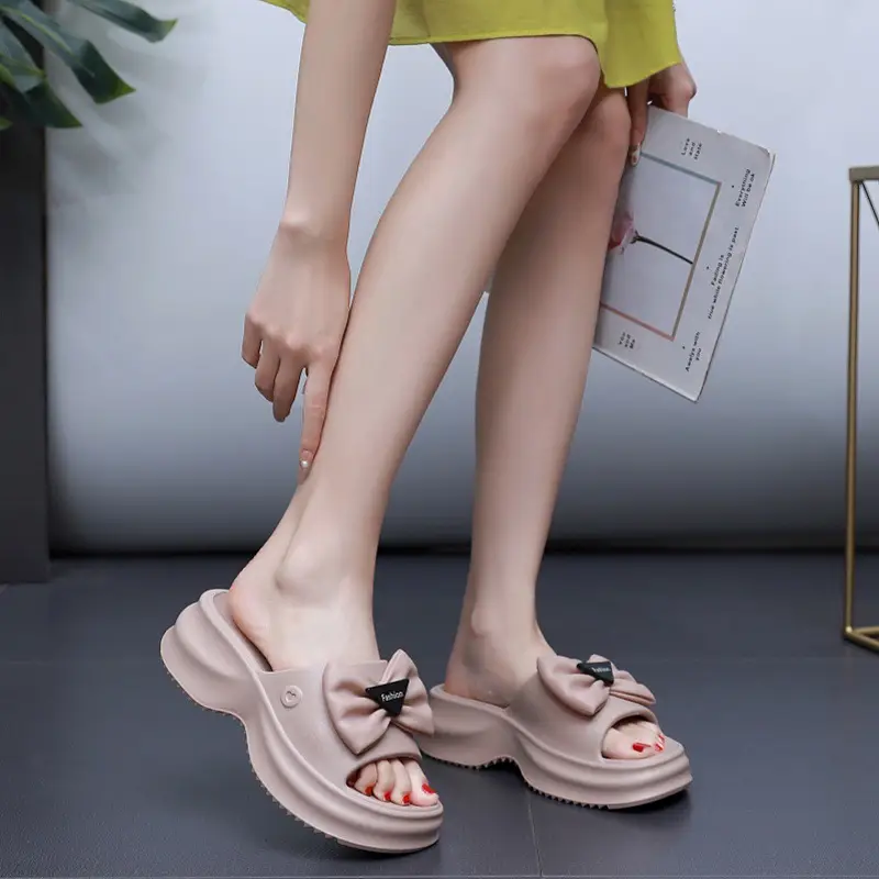 EVA Thick Bottom Slippers Women Summer New Summer Slippers Wholesale Thick Bottom Beach Outer Wear Sandals Wholesale — feature 8