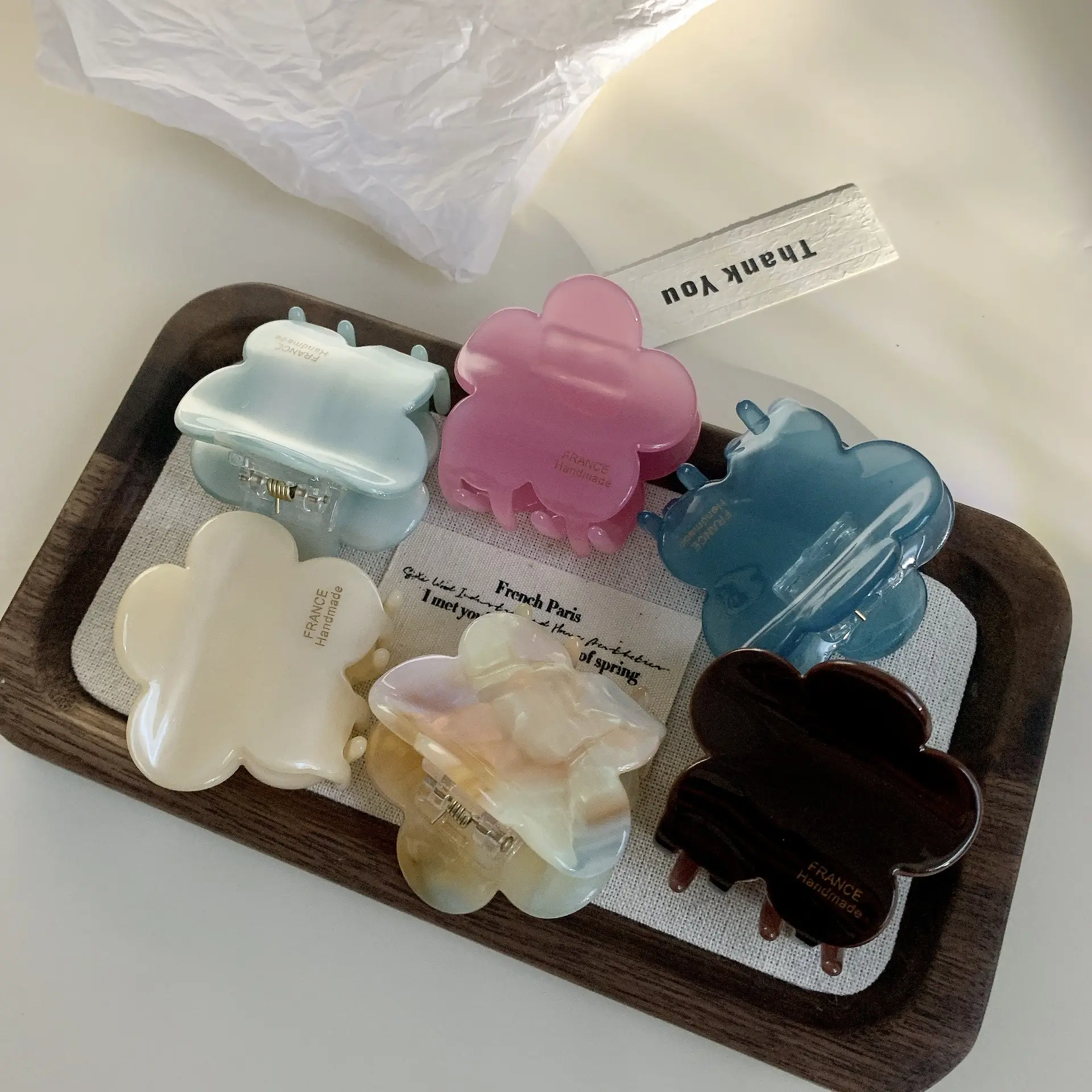 Cute Flower Clip Dye for Girls Hair Accessories - Image 9