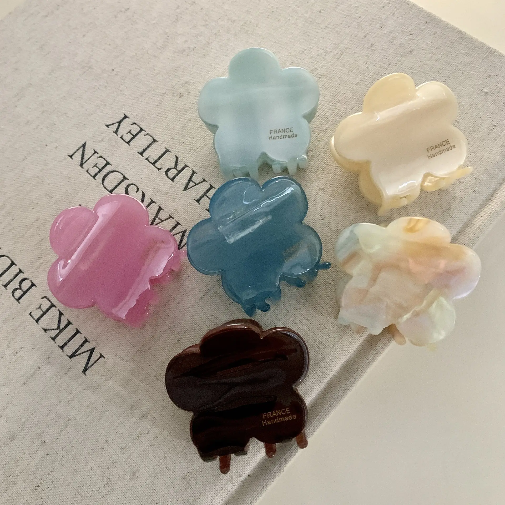 Cute Flower Clip Dye for Girls Hair Accessories — feature 3