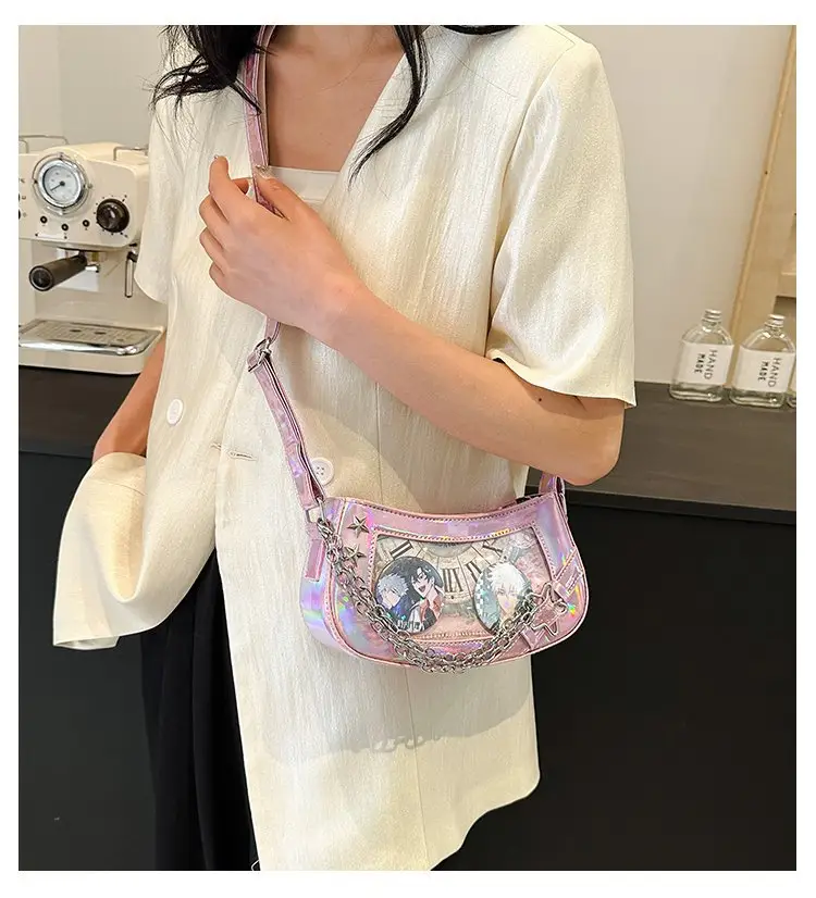 Women's Two-Dimensional Crystal Spice Crossbody Bag — feature 1