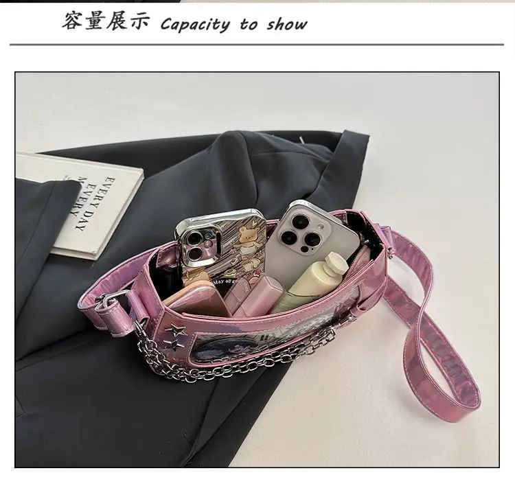 Women's Two-Dimensional Crystal Spice Crossbody Bag — feature 10