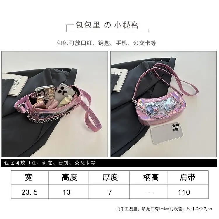 Women's Two-Dimensional Crystal Spice Crossbody Bag — feature 11